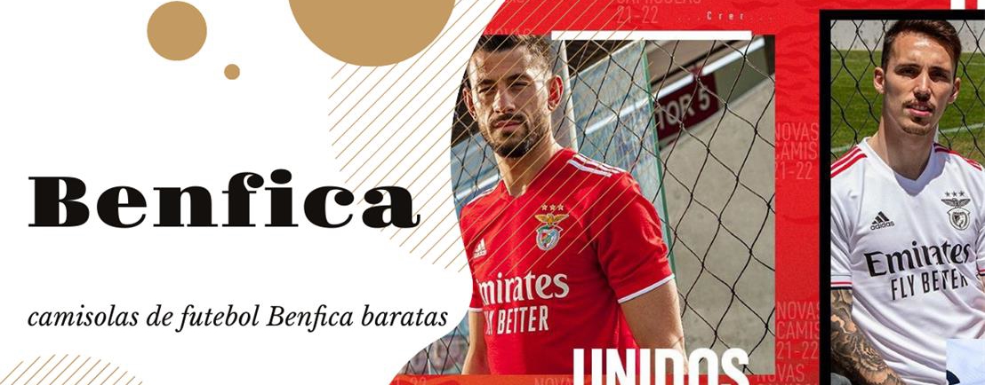 camisolas de futebol Benfica baratas 2021-2022